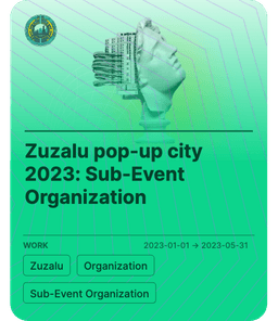 Zuzalu pop-up city 2023: Sub-Event Organization