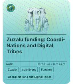 Zuzalu funding: Coordi-Nations and Digital Tribes