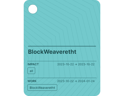 BlockWeaveretht