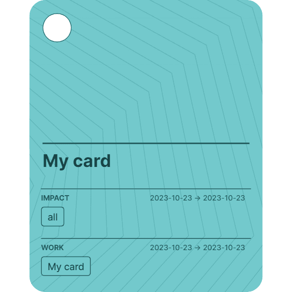 My card