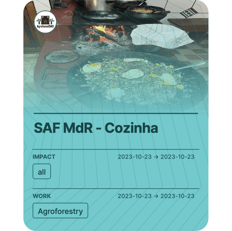 SAF MdR - Cozinha