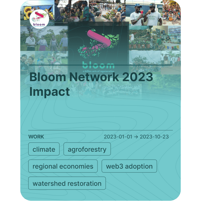 Bloom Network 2023 Impact