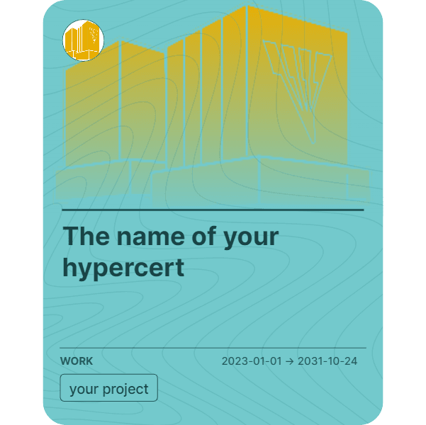 The name of your hypercert