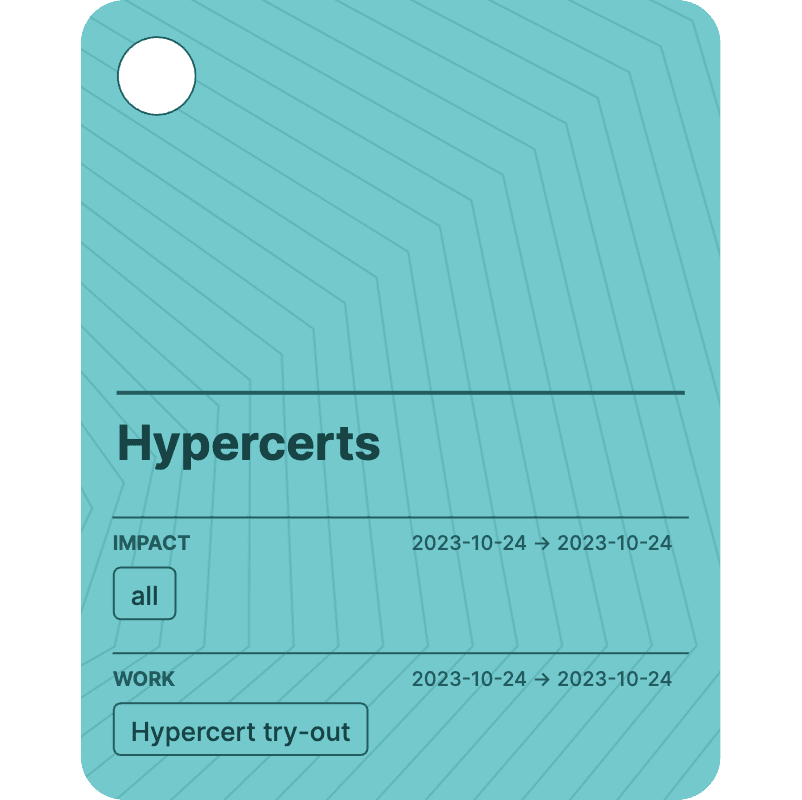 Hypercerts