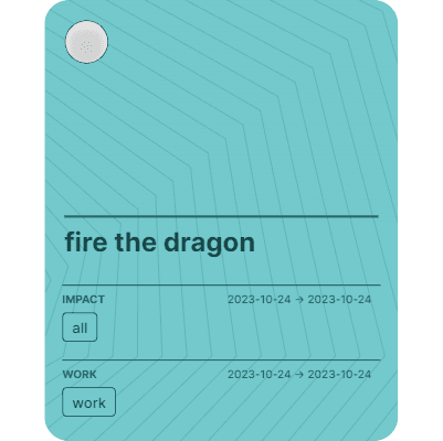 fire the dragon