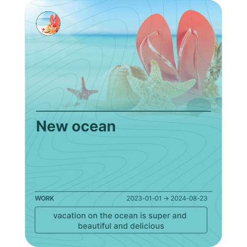 New ocean