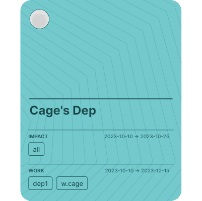 Cage's Dep