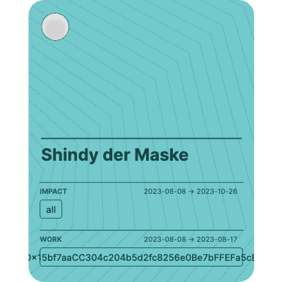 Shindy der Maske 