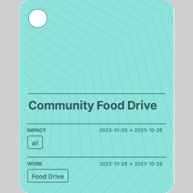 Community Food Drive