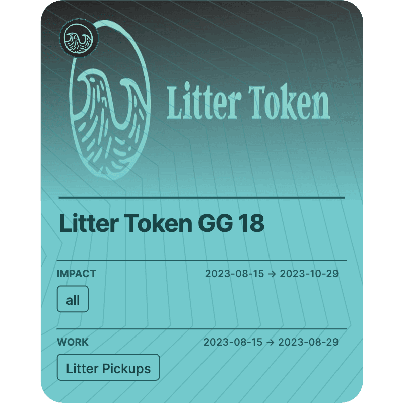 Litter Token GG 18