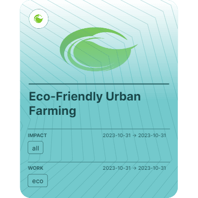 Eco-Friendly Urban Farming