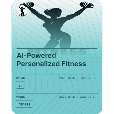 AI-Powered Personalized Fitness