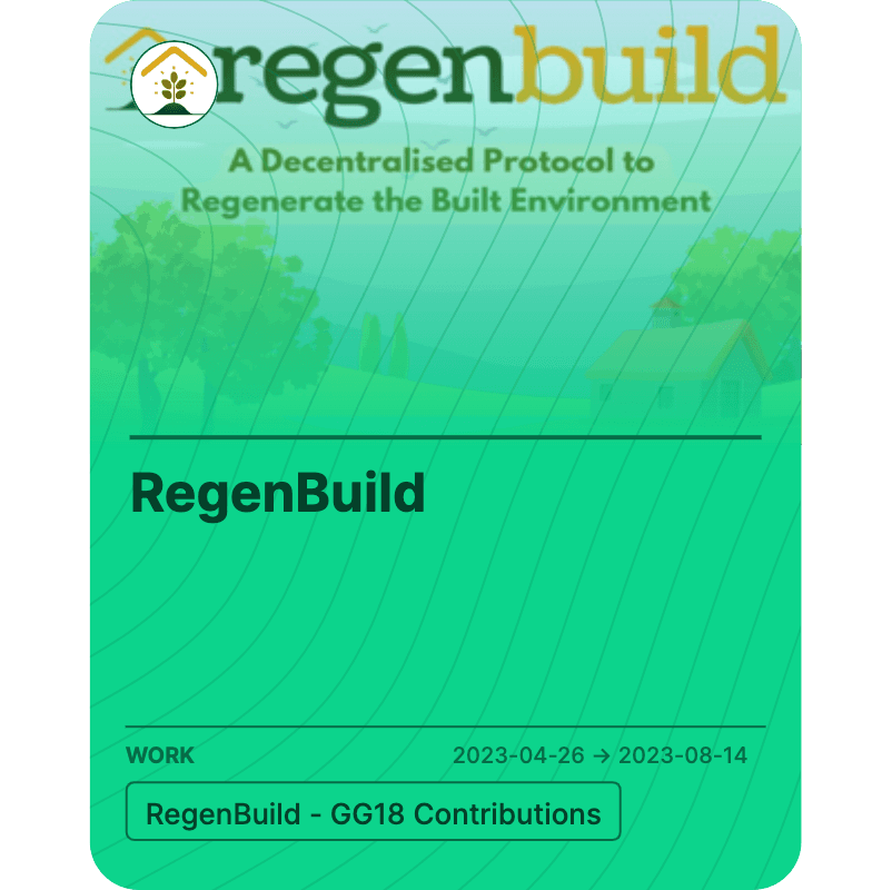 RegenBuild