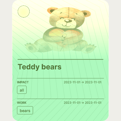 Teddy bears