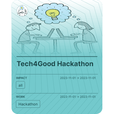 Tech4Good Hackathon