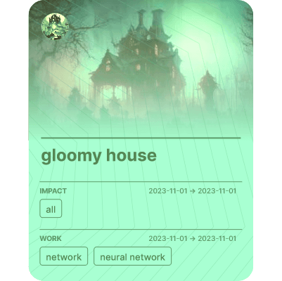 gloomy house