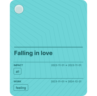 Falling in love