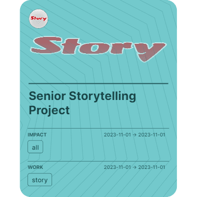 Senior Storytelling Project