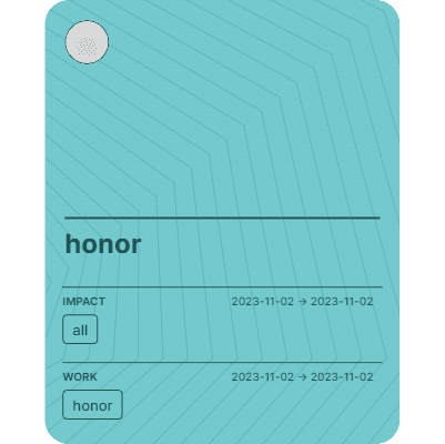 honor