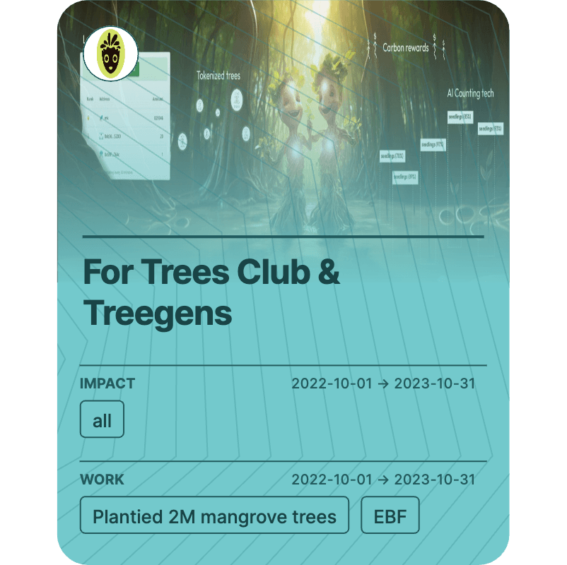 For Trees Club & Treegens