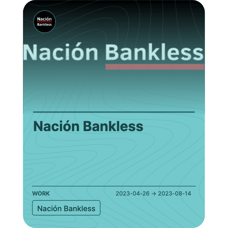 Nación Bankless