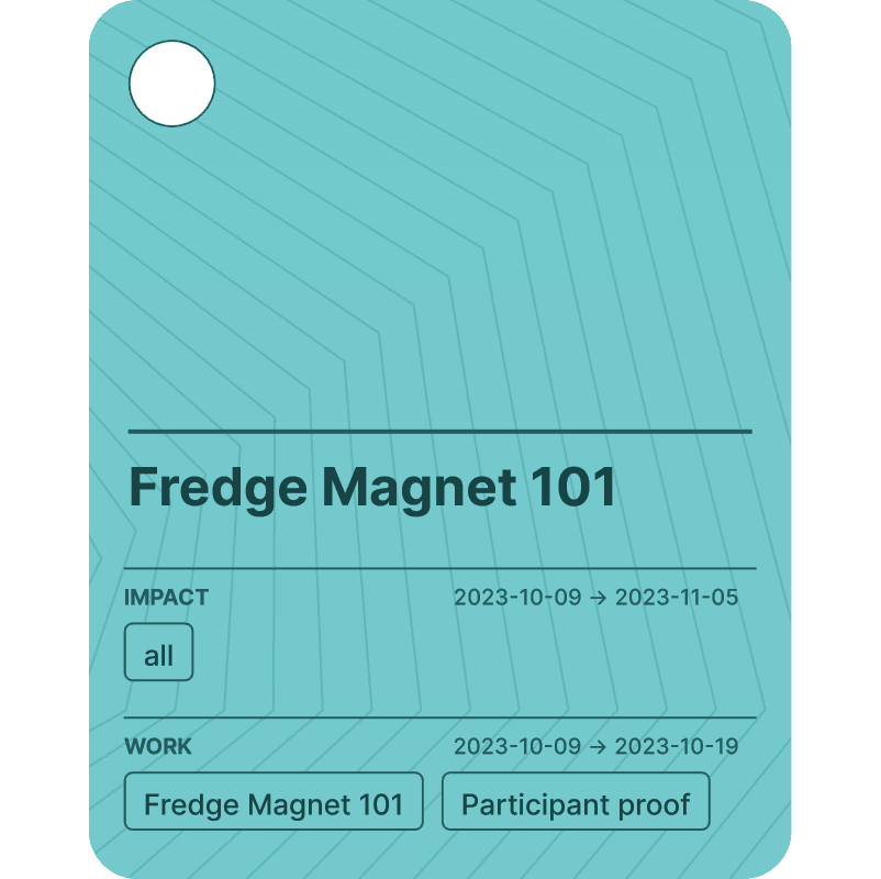 Fredge Magnet 101