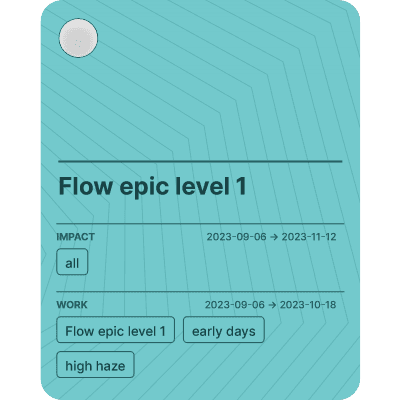 Flow epic level 1