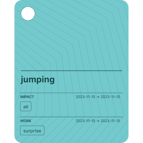 jumping