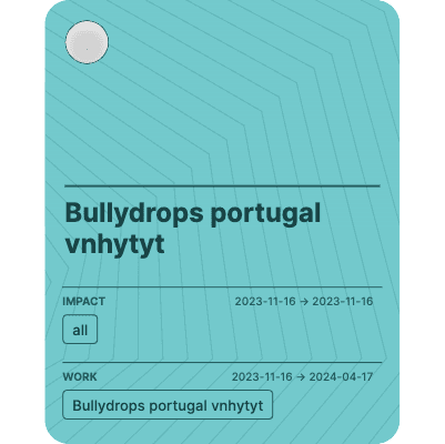 Bullydrops portugal vnhytyt