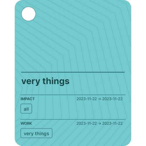 very things