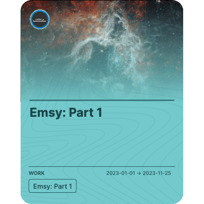 Emsy: Part 1