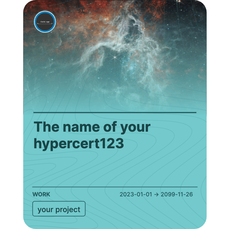 The name of your hypercert123