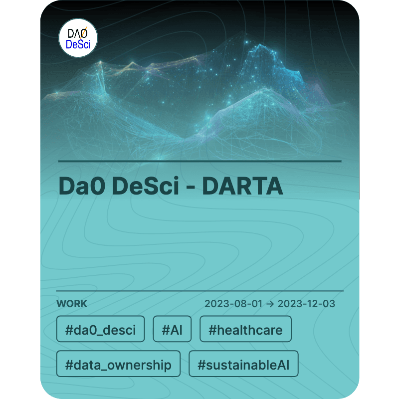 Da0 DeSci - DARTA