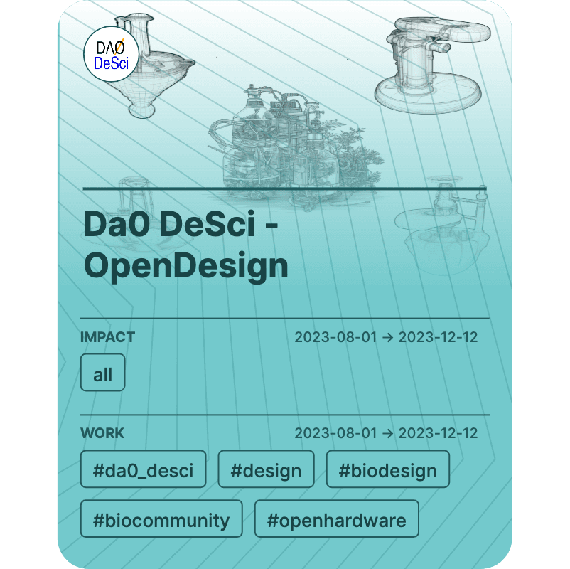 Da0 DeSci - OpenDesign