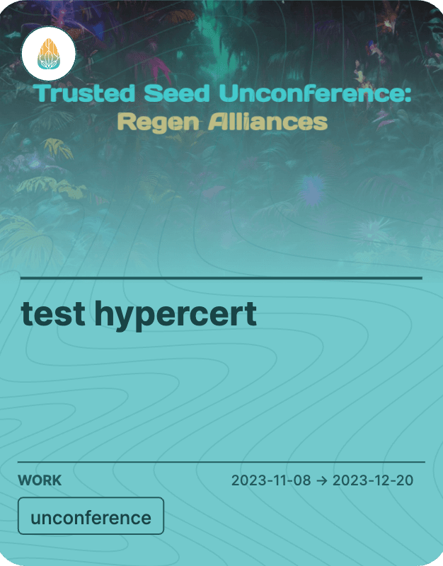 test hypercert