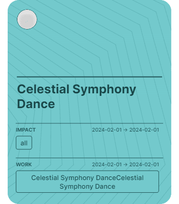 Celestial Symphony Dance