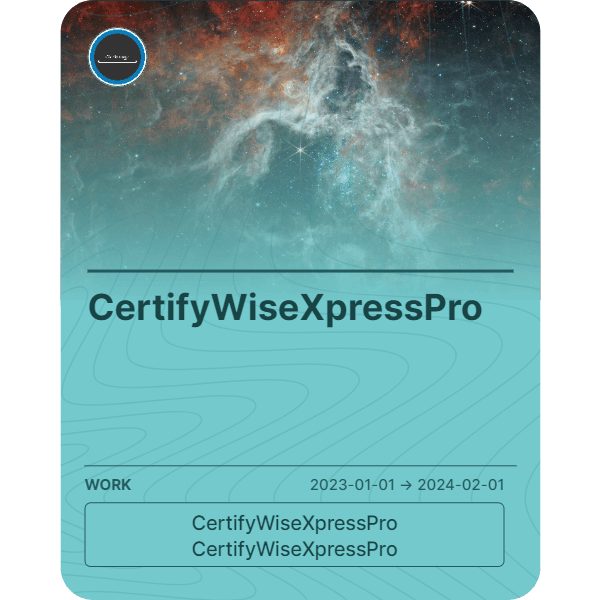 CertifyWiseXpressPro