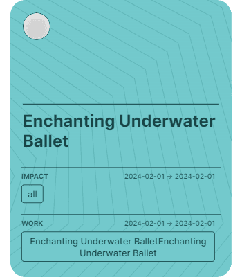 Enchanting Underwater Ballet