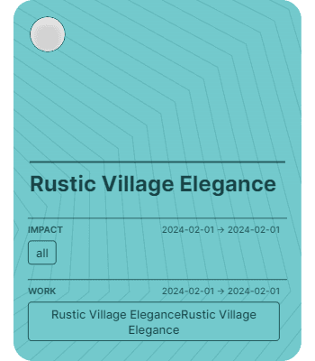 Rustic Village Elegance