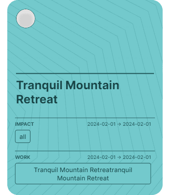 Tranquil Mountain Retreat