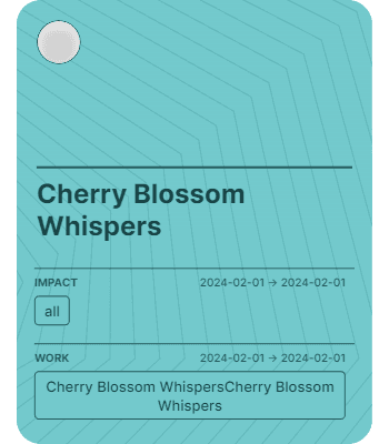 Cherry Blossom Whispers