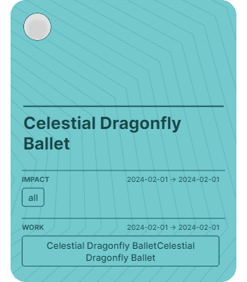 Celestial Dragonfly Ballet