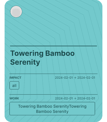 Towering Bamboo Serenity