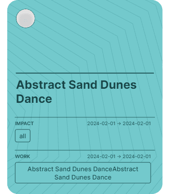 Abstract Sand Dunes Dance