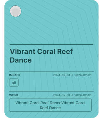 Vibrant Coral Reef Dance