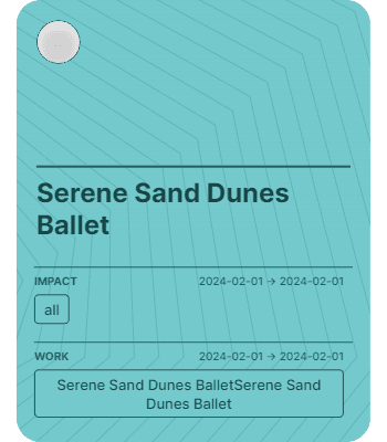 Serene Sand Dunes Ballet