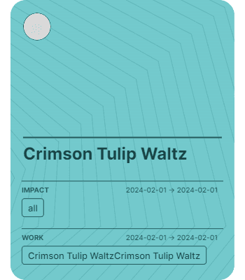 Crimson Tulip Waltz