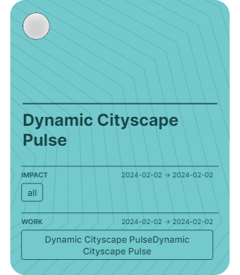 Dynamic Cityscape Pulse