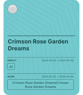 Crimson Rose Garden Dreams