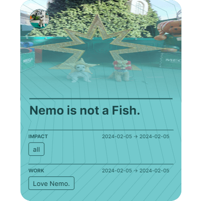 Nemo is not a Fish.